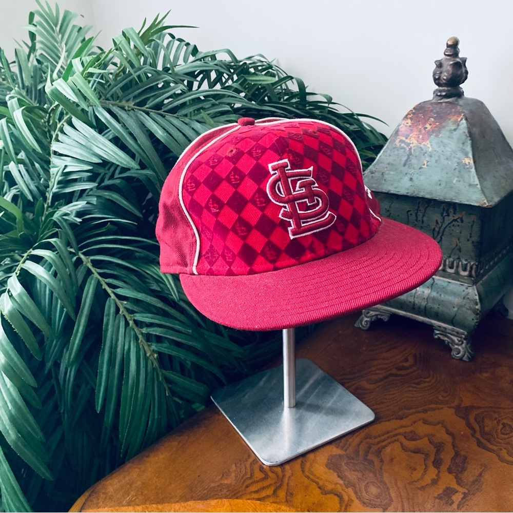 St. Louis Cardinals New Checkered Era Red 59FIFTY Fitted Cap